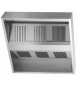 Preview: Zentralhaube mit 4 Filter, B1500 x T2000 x H540 mm Preview: Zentralhaube mit 4 Filter, B1500 x T2000 x H540 mm
